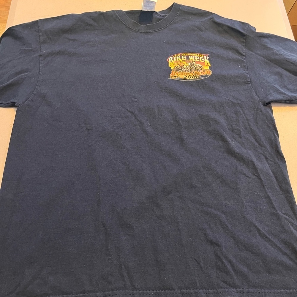 Gildan XL 75 th Anniversary Bike Week Daytona Beach 2016 T Shirt